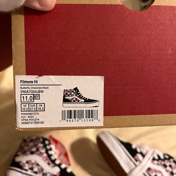 Girl Van high top sneakers - Picture 2 of 3